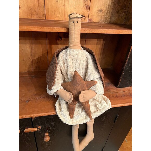 3ft Vintage Rare Honey & Me Primitive Angel Doll FLAWLESS Condition - Picture 6 of 8